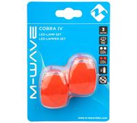 M-wave Set Di Luci Cobra Iv Red