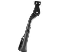 M-WAVE Side Stand Column-E1, For Mounting At The Chainstay, Black, Adjustable In Length For 26-29, With Safety Foot, On Card