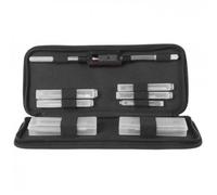 M-WAVE Thread Cutting Set, M4X0.7, M5X0.8, M6X1.0, M8X1.25, M10X1.0, Pedal Thread Cutter 9/16 (L+R) & 1/2 (L+R), in Black Bag