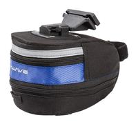 Borsa da sella M-Wave Tilburg L blu estensibile con supporto per luce posteriore