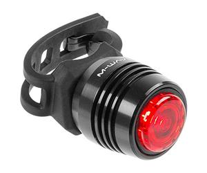 M-WAVE USB Rear Light, Apollon Mini A USB, Black Alloy Housing, 1X0.5W LED, in Blisterpacking