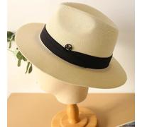 M-XL Panama Cappello Largo Falda Paglia Estivo Casual Moda Indossare da Uomo / 2