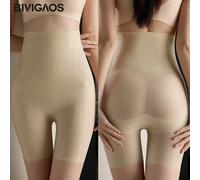 M-XL Pantaloni Corti Sicuri Sottile Alta Vita Modellanti Intimo Per Donne NUOVO