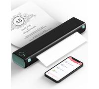 M08F Stampante Portatile A4, Stampante Termica Compatibile Con Smartphone via Bl