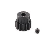 M1 5mm 11T 12T 13t 14T 15T 17T 18T 20T 21T 24T 25T 26T 27T 28T Ingranaggio motore pignone in metallo acciaio 1 pz(13T)