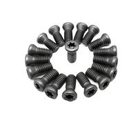 M1.8x4 M3.0x7 M4.0x9 M5.0x12 Vite a testa svasata ad alta durezza Barra di fresatura Vite di bloccaggio lama 20/100PPCS(20Pcs,M4.0x10 mm)