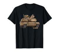 M1 Abrams Battle Tank Esercito militare di storia moderna Maglietta