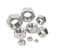 M1 M1.2 M1.4 M1.6 M2 M2.5 M3 M3.5 M4 M5 M6 M8 M10 M12 M16 M20 M24 DIN934 Acciaio inossidabile 304 Nero Acciaio al carbonio Dado esagonale esagonale(304 Stainless Steel,M24 x1pc)