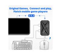 M1 Pro+ 5 In 1 Combo Controller di Connessione Giochi per Dispositivi Mobili Kit Convertitore Tastiera da Gioco Mouse Kit per Dispositivi