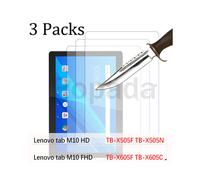 (M10 1a generazione) 3 pellicole protettive in vetro per Lenovo Tab M10 HD FHD Plus P11 P12 M7 M8 M9 2a 3a generazione