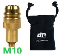 M10 Euro Spagna Portogallo Gas Gpl Riempimento Punto Filler Adattatore Con Borsa