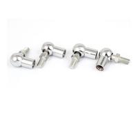 M10 femmina M8 maschio dia filo L-A bastoncino Fine cuscinetto argentato 4x