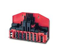 M10 Fresatrice Combinazione Piastra Parti 58 Pz/set Fresatrice Piastra di Pressione Morsetto Universale Gruppo Codice Ferro Facile da usare per principianti e professionisti