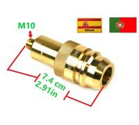 M10 LPG Euro Connettore Filler Riempimento Punto Adapter Spagna Portogallo 74mm