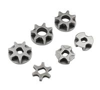 M10 M14 Pignone Catena Ingranaggio per Smerigliatrice Ingranaggio di Ricambio Motosega 7/6/3 Denti Staffa Elettrica Utensile Elettrico Ingranaggio