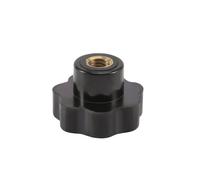 M10 Manopola Di Blocco A Stella In Plastica Nera Con Diametro Di 10Mm