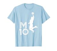M10 Maradona Logo - Mano di Dio Silhouette Maglietta