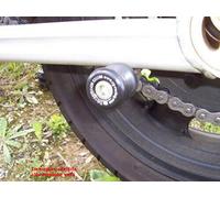 M10 nottolini cavalletto posteriore bianco Kawasaki ZRX1200 All Years R&G