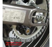 M10 nottolini cavalletto posteriore bianco Yamaha TRX 850 All Years CR0003WH R&G