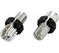 M10 Sottile In Lega Regolabile Sacchetto Di 10 Argento/Nero