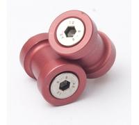 M10 supporti per cavalletto con protezioni - rosso Yamaha TRX 850 All Years R&G