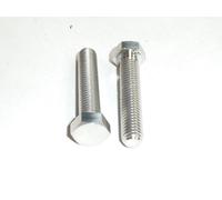 M10 X 1.2 5x 50 Completo Filettato Esagono Vite di Bloccaggio Bullone din 961 Ti