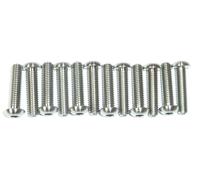 M10 X 1.25 25mm Bottone Testa Titanio Ti GR5 Gara Spec Bulloni Passo Fine