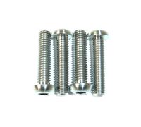 M10 X 1.25 25mm Bottone Testa Titanio Ti GR5 Gara Spec Bulloni Passo Fine