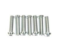 M10 X 1.25 25mm Bottone Testa Titanio Ti GR5 Gara Spec Bulloni Passo Fine