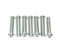 M10 X 1.25 25Mm Viti A Testa Piatta In Titanio Ti GR5 Specifiche Da Corsa Fine