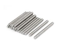M10 x 100mm 1.5mm Pitch 304 Stainless Steel Fully Threaded Rods Bar Studs 20 Pcs