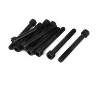 M10 x 85mm 12.9 Alloy Steel Hex Socket Head Cap Screw Bolt Black 10pz