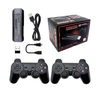 M10 X2PLUS Retro Game Stick 4K, 128G HD 2.4G P3 Controller Wireless Built-in 40.000 Giochi, Mini Emulatori Arcade Portatile Video TV Home Console per Bambini Adulti
