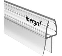 M101-80 Guarnizione Doccia Sottoporta 80Cm, per Porte in Vetro 5-8Mm, Facile Da