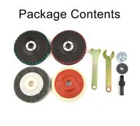 M1010mm Acciaio Lucidatura per Smerigliatrice Angolare Flap Disc Luci