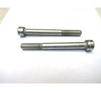 M10x1.25x100 Passo Fine DIN912 Cappuccio Testa Bulloni Zinco Lucido Placcato BZP