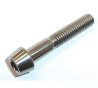 M10X1.25X25mm Titanio Affusolato Cono Presa Tappo Bullone Vite GR5 Ti 8mm Allen