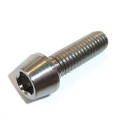 M10X1.25X25mm Titanio Affusolato Cono Presa Tappo Bullone Vite GR5 Ti 8mm Allen