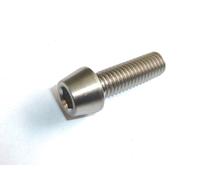 M10X1.25X25mm Titanio Affusolato Cono Presa Tappo Bullone Vite GR5 Ti 8mm Allen
