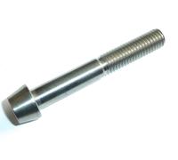 M10X1.25X25mm Titanio Affusolato Cono Presa Tappo Bullone Vite GR5 Ti 8mm Allen