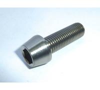 M10X1.25X25mm Titanio Affusolato Cono Presa Tappo Bullone Vite GR5 Ti 8mm Allen