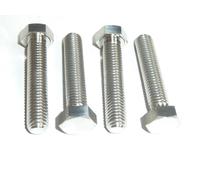 M10X1.25x50 Completo Filettato Esagono Vite di Bloccaggio Set Bulloni din 961 Ti