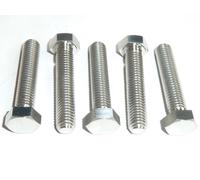 M10X1.25x50 Completo Filettato Esagono Vite di Bloccaggio Set Bulloni din 961 Ti