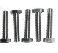 M10X1.25X50MM Lungo Passo Fine Esagono Vite di Bloccaggio din 961 Ti GR5 Gara