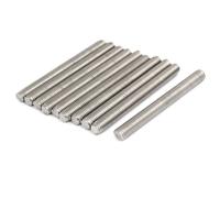 M10x100mm completamente aste filettate prigionieri argentato 10pz