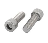 M10x30mm filettatura sinistra vite ad esagono incassato della vite 2pz.