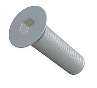 M10X60-10.9 Vite a brugola con esagono incassato, Vite a macchina svasata, Chiusura a testa piatta, 10mm Acciaio zincato Viti adatte per metallo, costruzione, installazione, fai-da-te (5 pezzi)