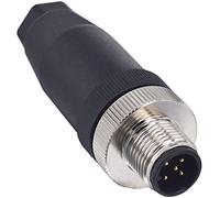 M12 5 pin A Code Spina Rotonda Aviazione Spina 12mm IP67 Impermeabile 5A 250V Connettore Cavo Sensore Filettato Montaggio Pannello Fusibile Spina Aeronautica per Componenti Bus Di Campo
