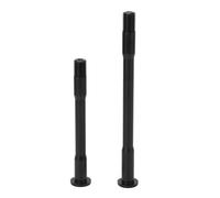 M12 bici attraverso assi thru kit di assi posteriore anteriore in alluminio leggero per mini bici elettrica bici elettrica fai te 120 mm 162,5 mm 2pcs