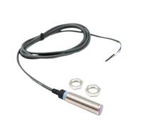 M12 Inductive Proximity Sensor Switch NPN PNP 2mm Detect Distance Metal case Flush type(NPN NC)